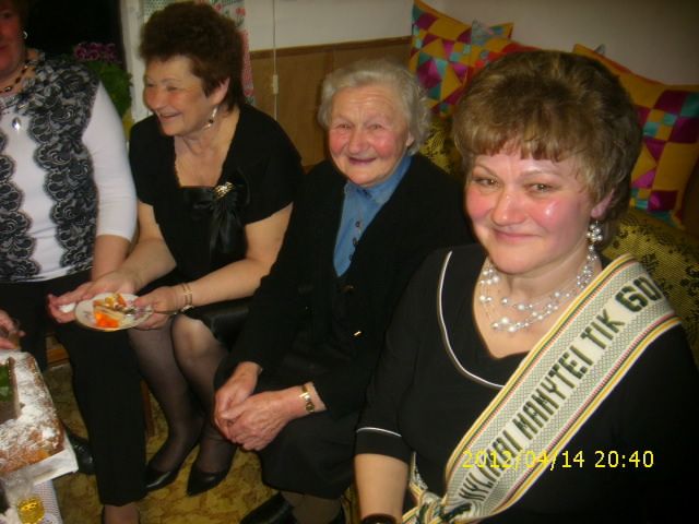 Jubiliejinė juosta mamai